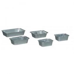 PUBLI EMBAL Lot de 5 barquettes aluminium 1.5 litres - Elbe