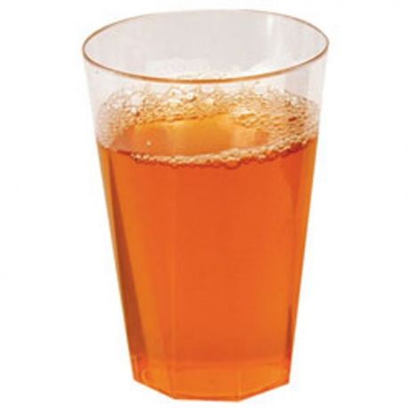 PUBLI EMBAL Lot de 20 Verres octogonaux cristal 25 cl