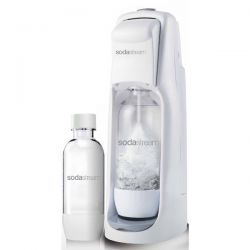 SODASTREAM Machine à gazéifier - Jet Blanche + 1 bouteille 0.5L Offerte