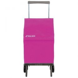 ROLSER Poussette de marché 43 L Fuchsia - Plegamatic Original MF