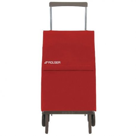 ROLSER Poussette de marché 43 L Rouge - Plegamatic Original MF