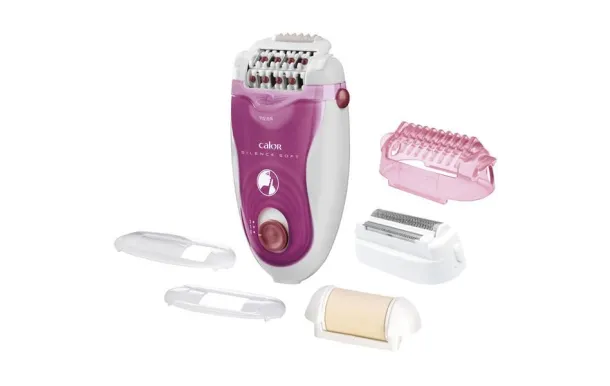 CALOR Épilateur Fuchsia - Silent Soft - EP5660C0