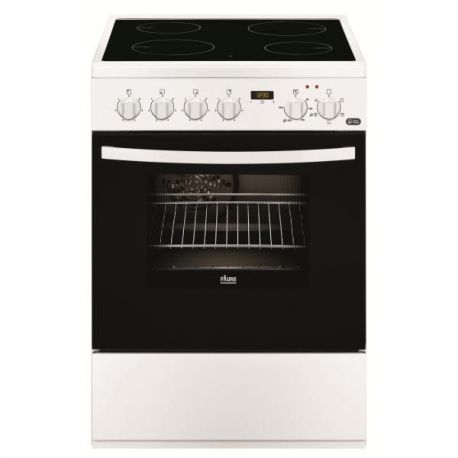 FAURE Cuisinière vitrocéramique 4 zones largeur 60 cm FCV6530CWA