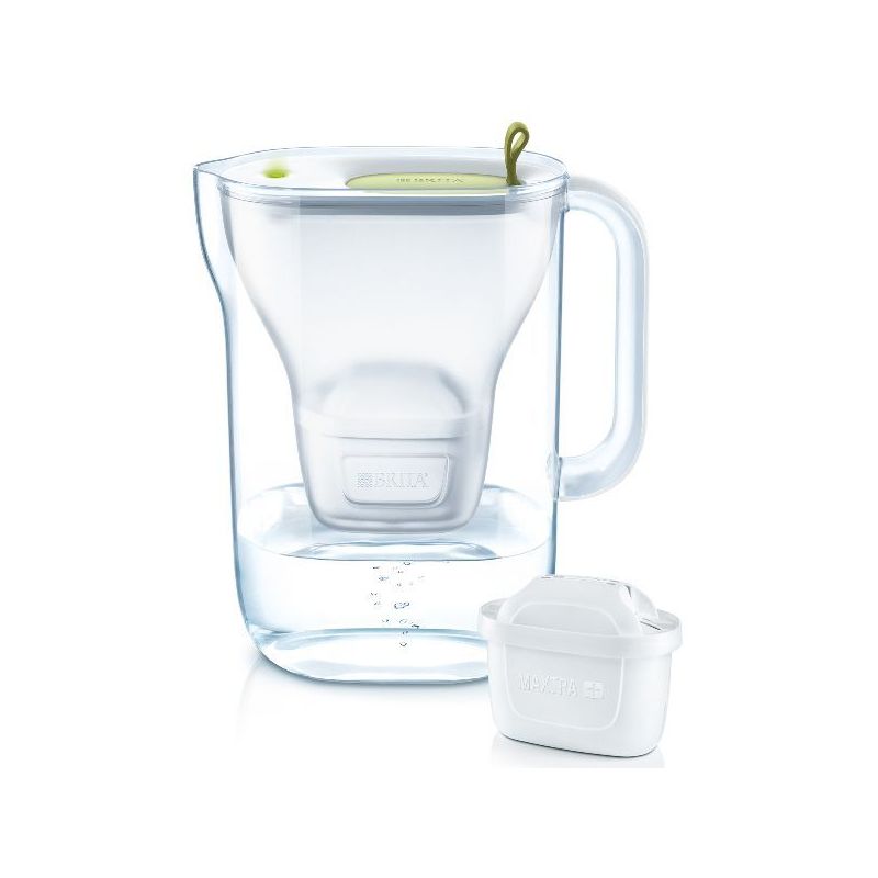 BRITA Carafe 2,4 L Verte + 3 cartouches - Style Maxtra+