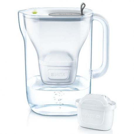 BRITA Carafe 2,4 L Graphite + 3 cartouches - Style Maxtra+