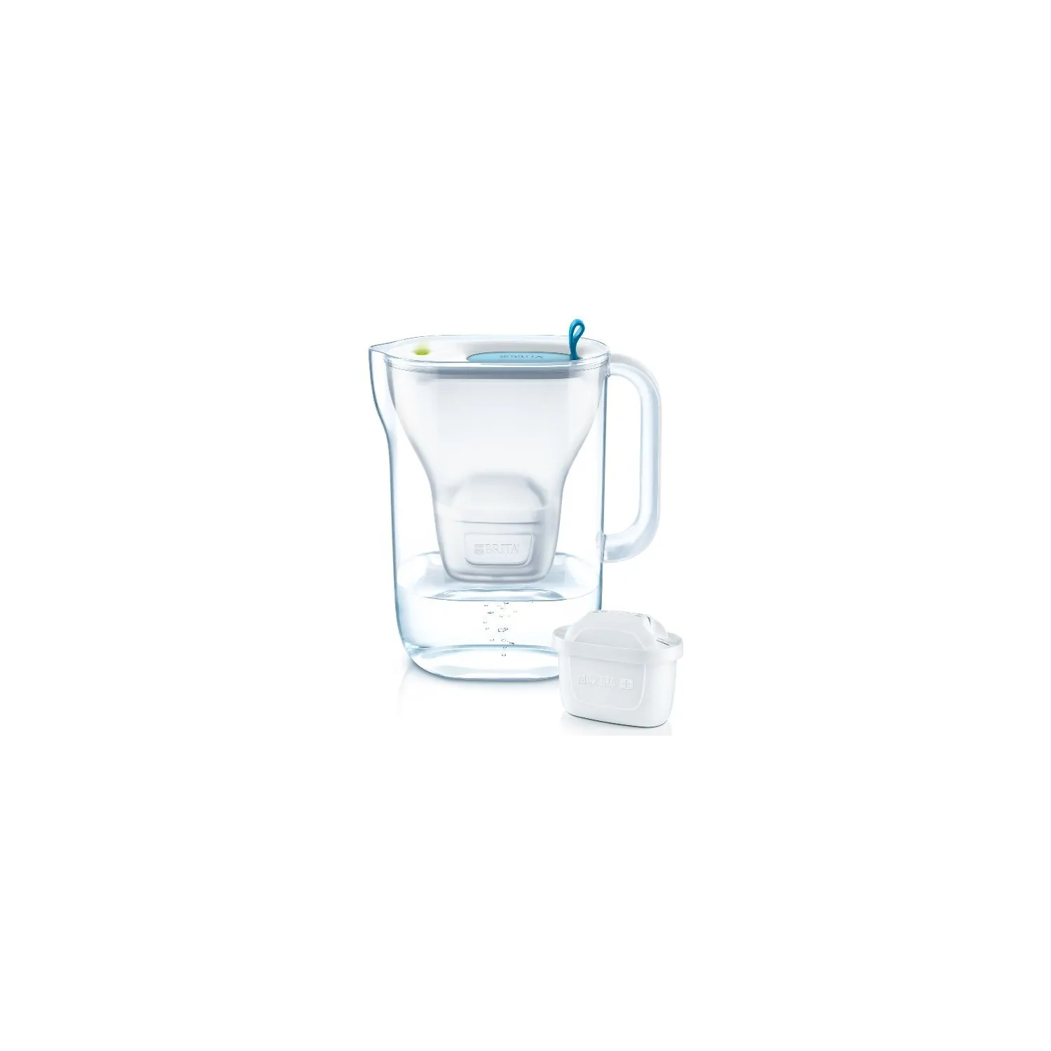 BRITA Carafe 2,4 L Bleue + 3 cartouches - Style Maxtra+ BRITA Carafe 2,4 L Bleue + 3 cartouches - Style Maxtra+