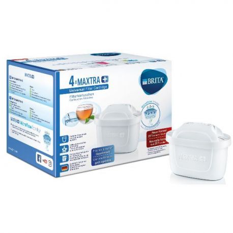 BRITA Pack de 4 cartouches Maxtra+