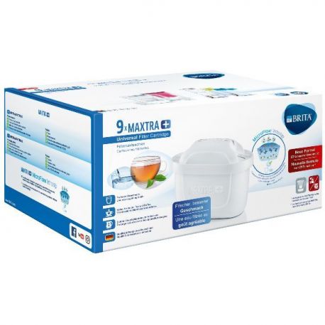 BRITA Pack de 9 cartouches Maxtra+