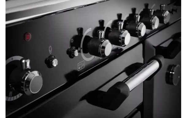 Cuisinière FALCON CLASSIC 110 noire piano de cuisson CLA110DFBLC moins cher