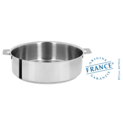 Sauteuse Inox Mutine Amovible CRISTEL 24 cm