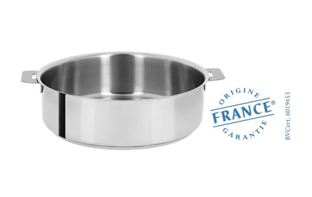 Sauteuse Inox Mutine Amovible CRISTEL 24 cm