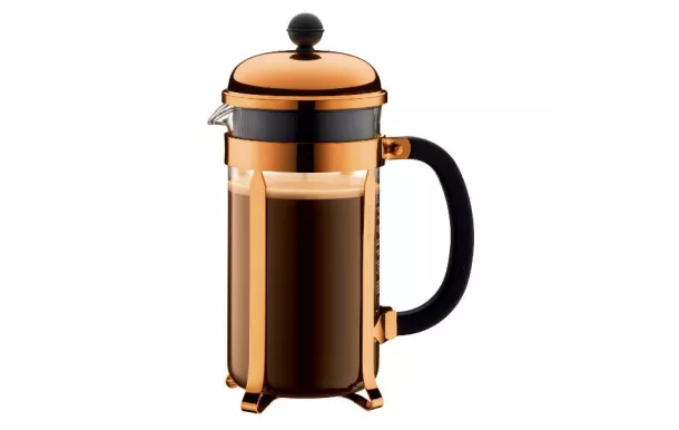 BODUM Cafetière à piston 8 Tasses Cuivrée - Chambord avis comparatif 2019 avis moins cher
