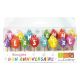 SCRAPCOOKING Lot de 15 bougies - Bon anniversaire