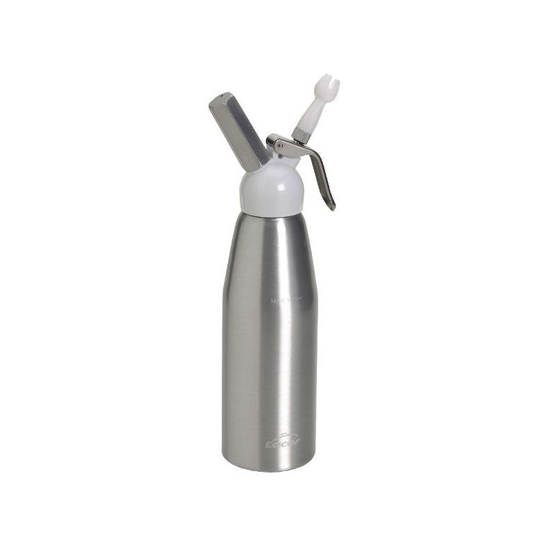 lacor siphon à chantilly en aluminium 1 l