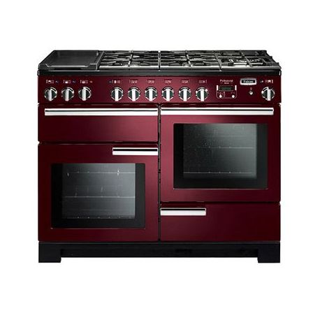 Cuisinière FALCON Professional + 110 Deluxe Rouge Airelle/Chrome - PDL110DFCY/C