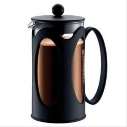 BODUM Cafetière à piston 8 tasses Noire - Kenya