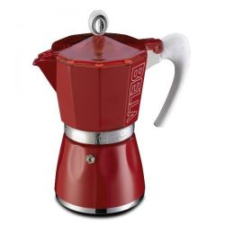 GAT Cafetière italienne 6 tasses Rouge - Bella