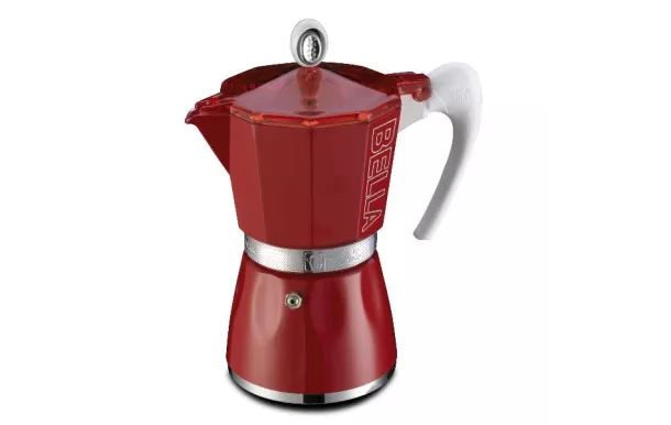 GAT Cafetière italienne 6 tasses Rouge - Bella avis comparatif 2019 avis moins cher