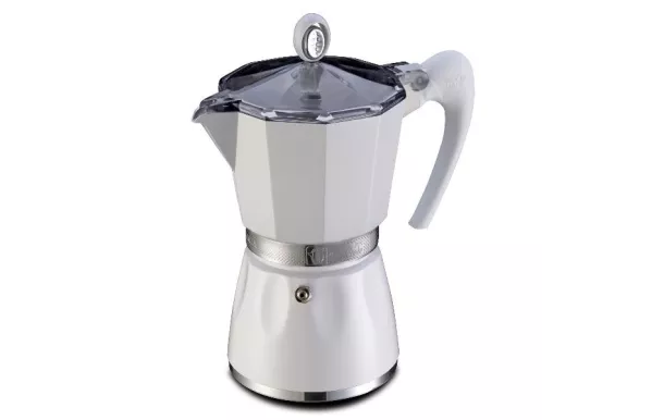 GAT Cafetière italienne 3 tasses Blanc - Bella avis comparatif 2019 avis moins cher