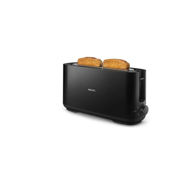 Bestron Grille-pain Toaster Bois/noir Ato850bw