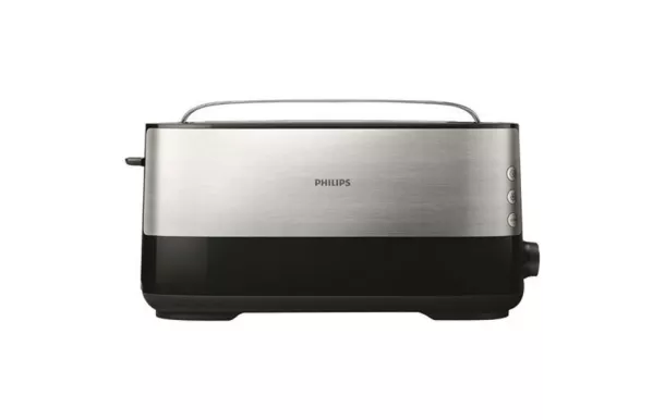 PHILIPS Grille-pain VIVA COLLECTION 1 fente longue Métal et Noir avis comparatif 2019 avis moins cher