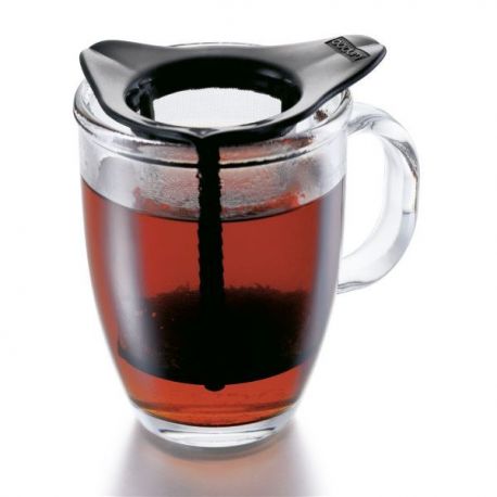 BODUM Set mug verre 0.35L + filtre Noir - Yo Yo Set