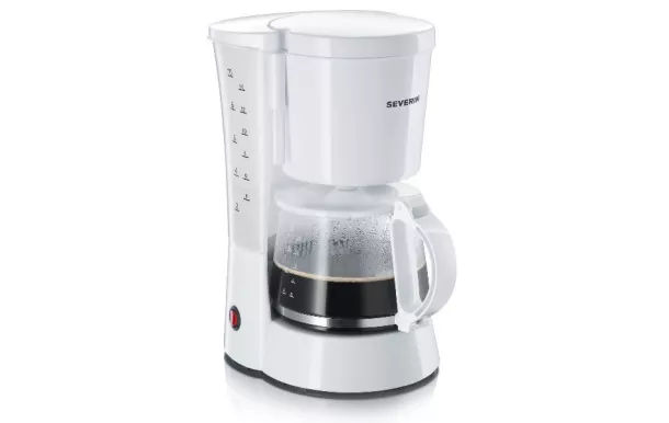 SEVERIN Cafetière filtre 10/15 tasses Blanche - 4478 avis comparatif 2019 avis moins cher