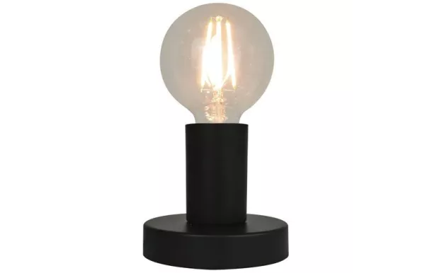  SAMPA-HELIOS Lampe à poser Lina métal laque noir