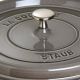 STAUB - Cocotte en fonte ronde 24 cm gris graphite - 1102418