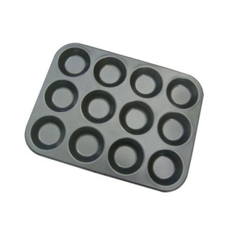 DE BUYER Plaque de 12 moules individuelles tartelettes