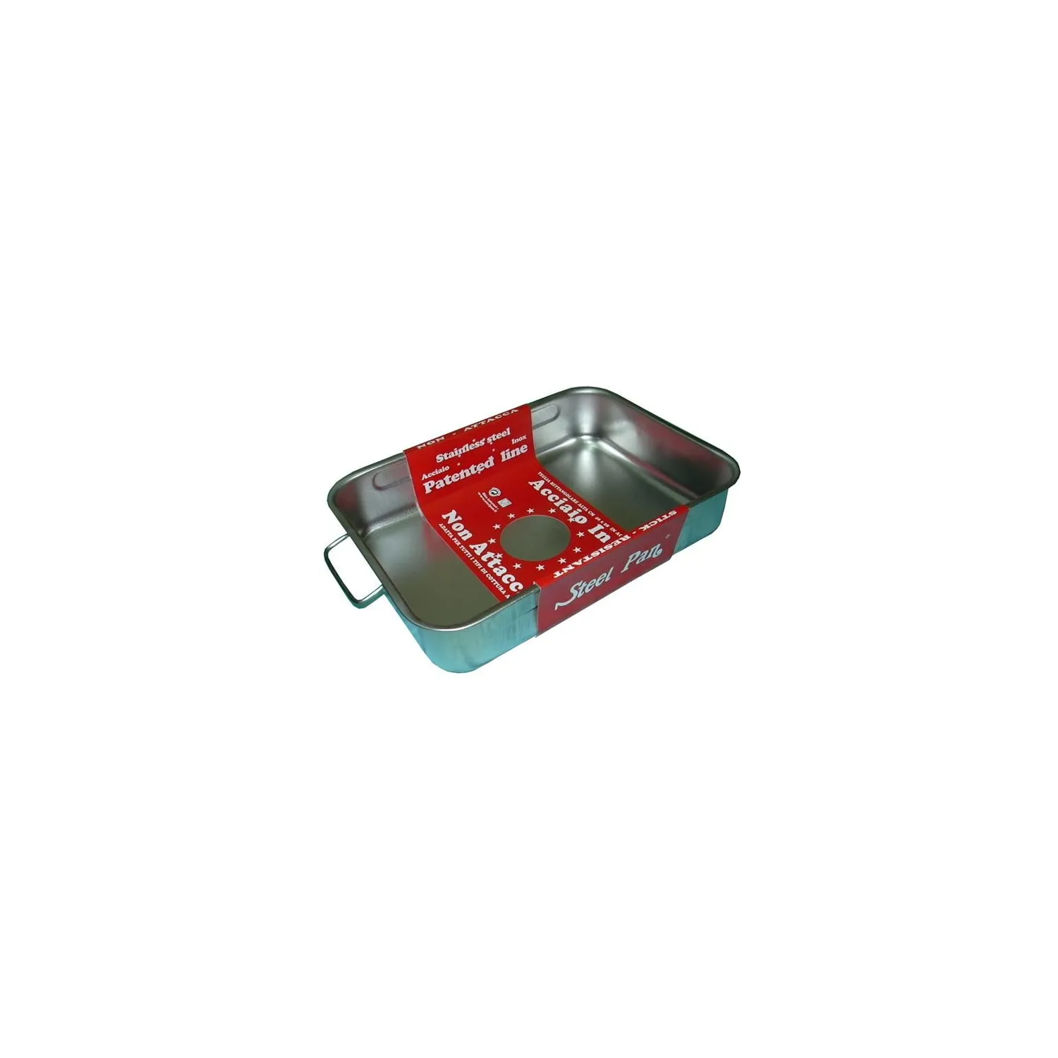 STEEL PAN Plat à four haut 40 x 28 cm