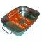 STEEL PAN Plat à four haut 30 x 22 cm 