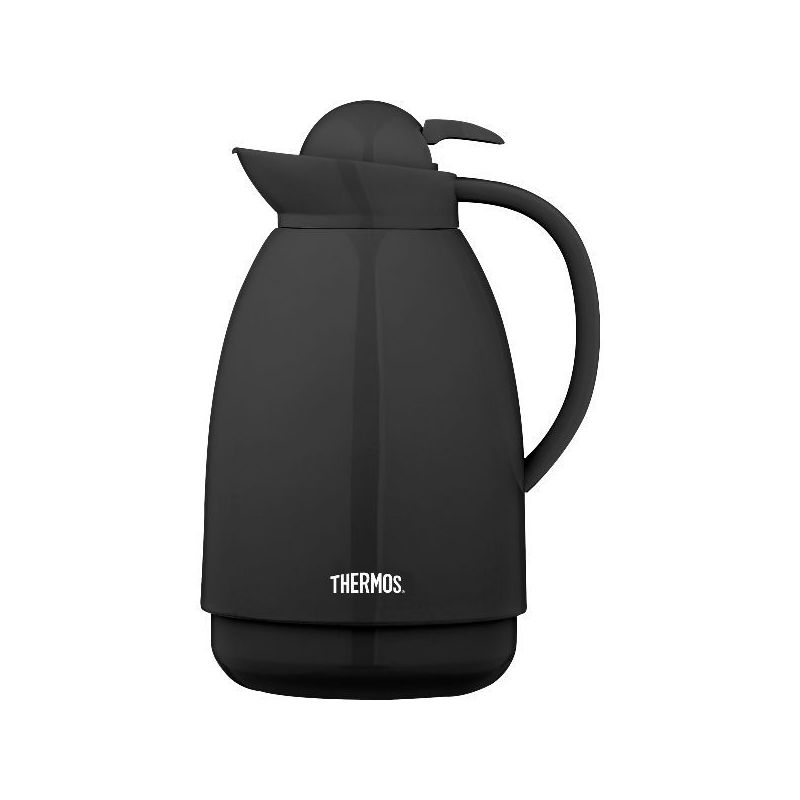 thermos carafe isotherme 1 l noir - patio