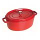 STAUB - Cocotte en fonte Ovale 31 cm cerise - 1103106