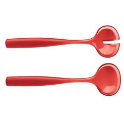 GUZZINI Couverts à salade 28 cm Rouge - Grace