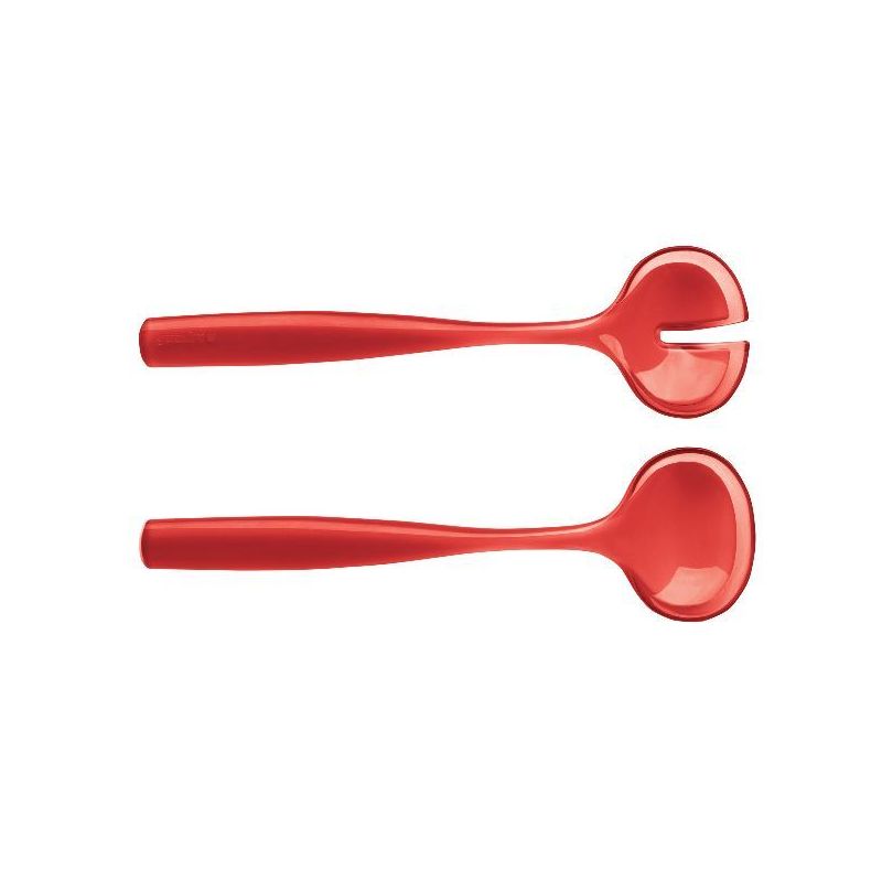 GUZZINI Couverts a salade 28 cm Rouge Grace