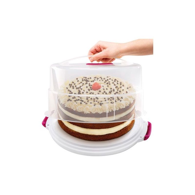 METALTEX CLOCHE A GATEAUX 36CM EXTENSIBLE TRANSP. PLASTIQUE 15-22CM [-]