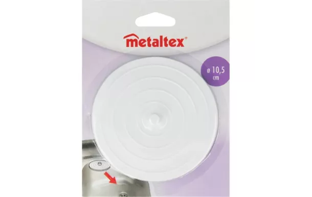 METALTEX Bouche évier en caoutchouc