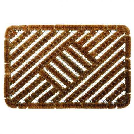 ID MAT TAPIS GRILLE COCO METAL 40X60CM [-]