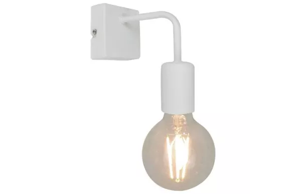  SAMPA-HELIOS Applique Lina métal laque blanc