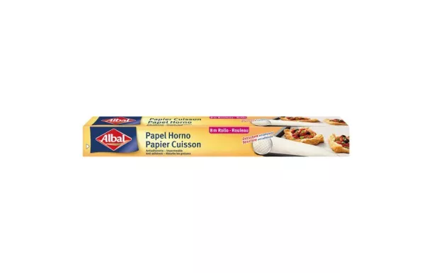 ALBAL Papier Multi-cuisson 8 x 0.36 cm 