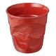 REVOL Pot à ustensiles 1L Rouge Piment - Froissé