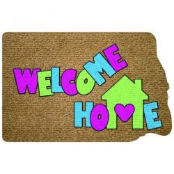 ID MAT TAPIS DECOUP FLOCK WELCOME HOME 40X60C [-]