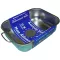 STEEL PAN Plat à four haut 25 x 19 cm 