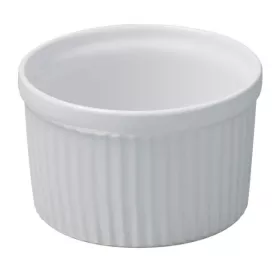 REVOL Moule à soufflé individuel 10 cm Blanc - Grands classiques 