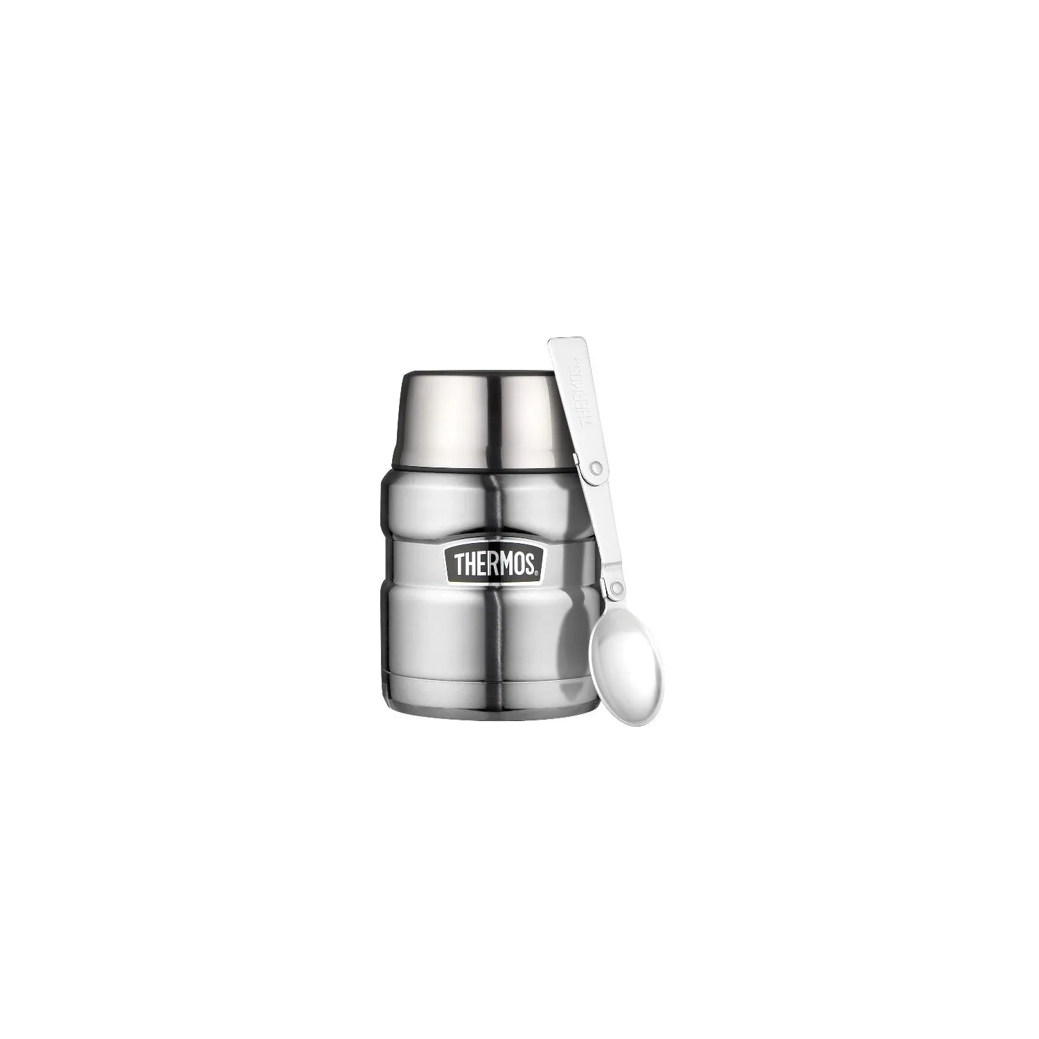 Thermos Boîte alimentaire isotherme 0.45l argenté 105758 king Argent - vue 2