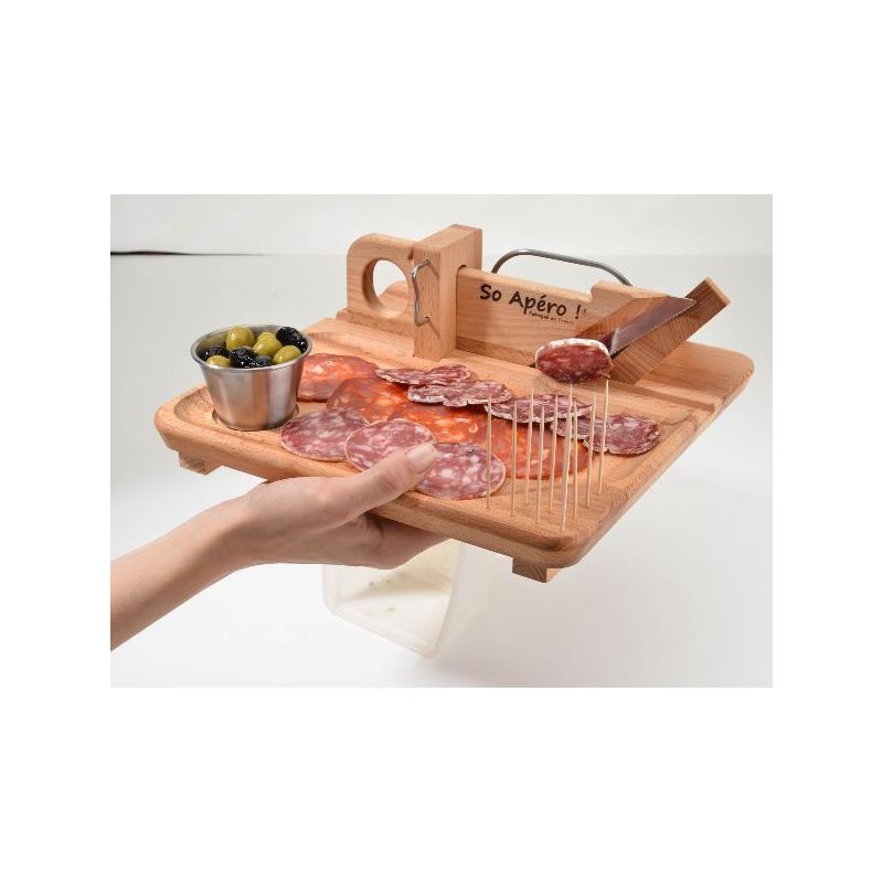 BRON COUCKE Guillotine a charcuterie - So Apero avec plateau