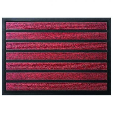 ID MAT Tapis Combi'absorbant Rouge 60 x 90 cm