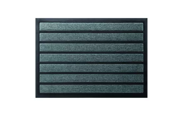 ID MAT Tapis Combi'absorbant Gris 60 x 90 cm