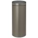 BRABANTIA Poubelle 30 L Platinium - Touch Bin